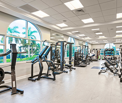 Treadmills at Admirals Cove Fitness Center